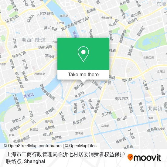 上海市工商行政管理局临沂七村居委消费者权益保护联络点 map