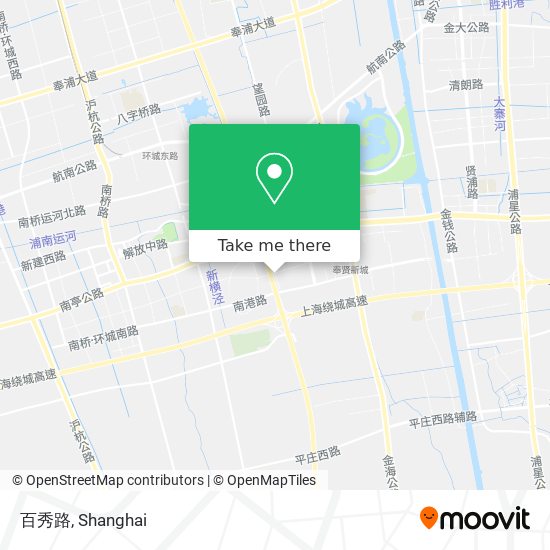 百秀路 map