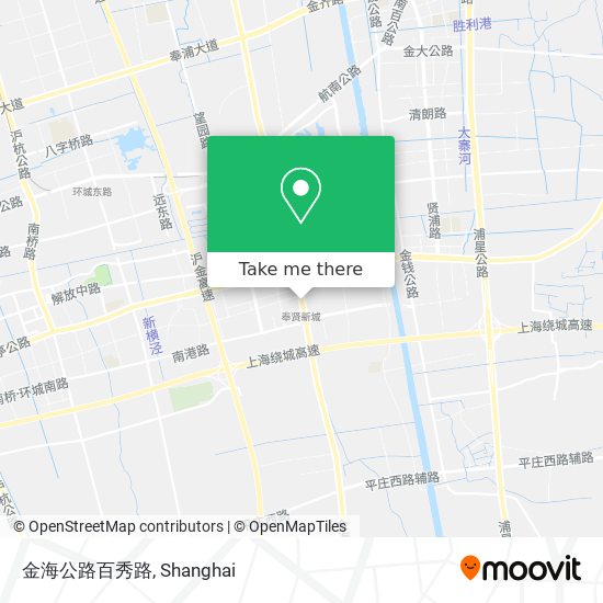 金海公路百秀路 map