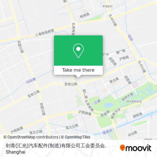 剑青(汇光)汽车配件(制造)有限公司工会委员会 map