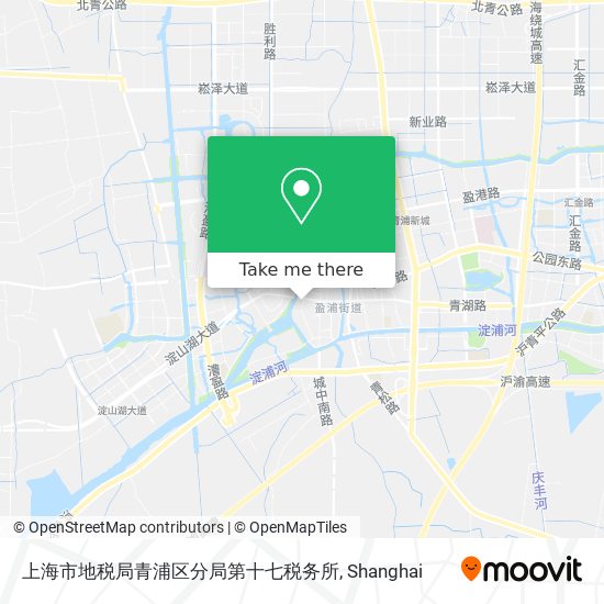 上海市地税局青浦区分局第十七税务所 map