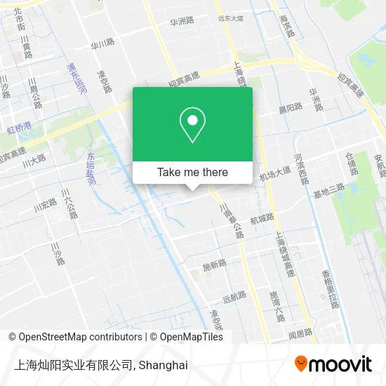 上海灿阳实业有限公司 map