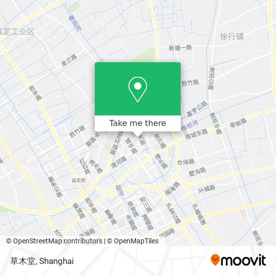 草木堂 map