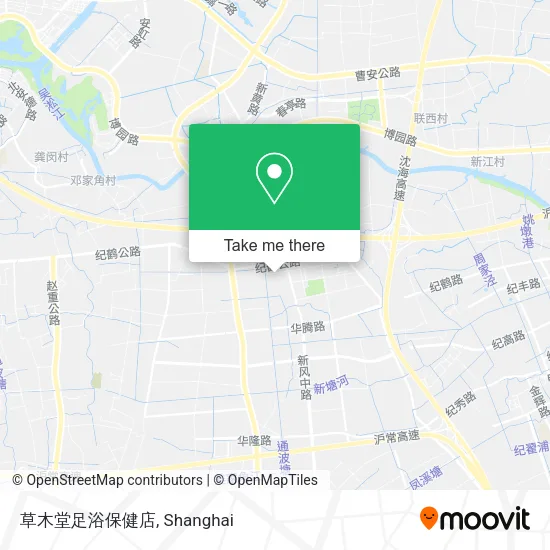 草木堂足浴保健店 map