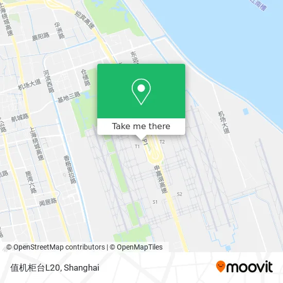 值机柜台L20 map