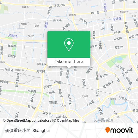 偭俱重庆小面 map