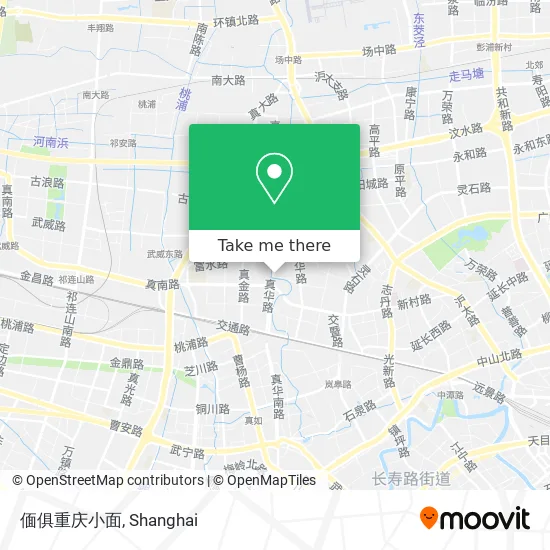 偭俱重庆小面 map
