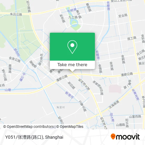 Y051/张漕路(路口) map