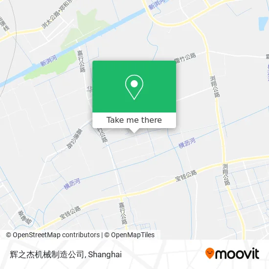 辉之杰机械制造公司 map