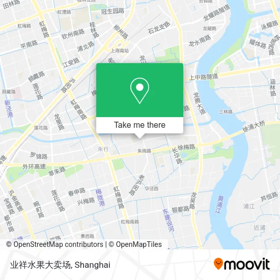 业祥水果大卖场 map