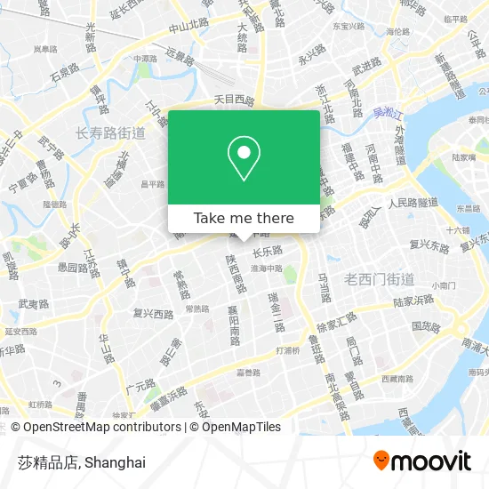 莎精品店 map