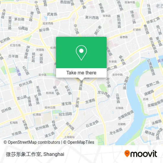 微莎形象工作室 map