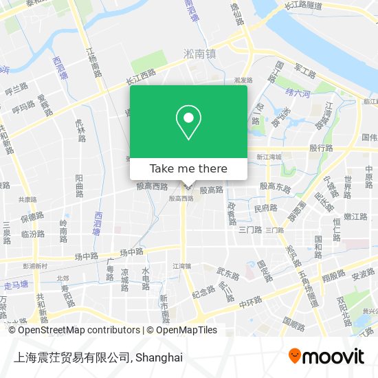 上海震茳贸易有限公司 map