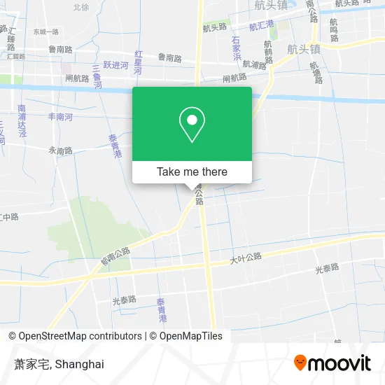 萧家宅 map