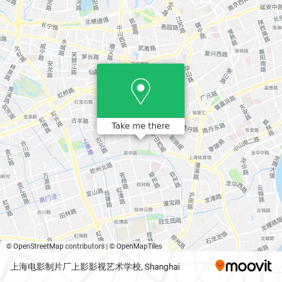 上海电影制片厂上影影视艺术学校 map