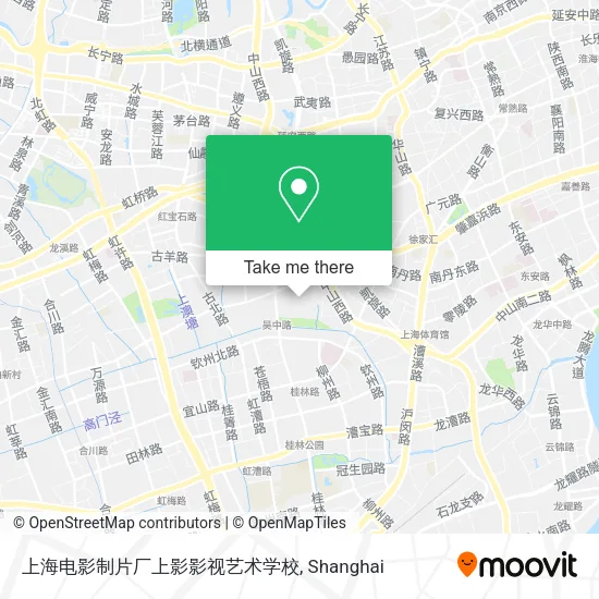 上海电影制片厂上影影视艺术学校 map
