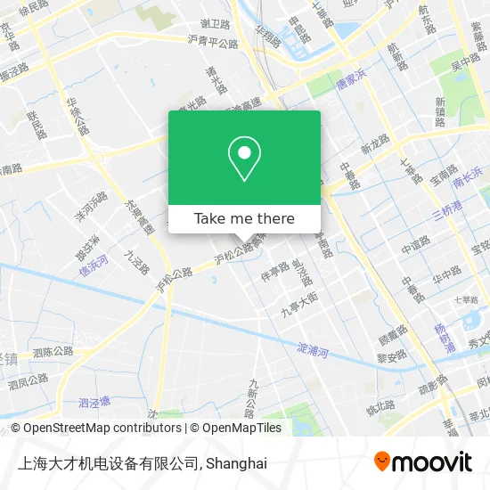 上海大才机电设备有限公司 map