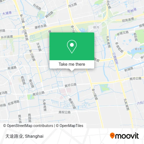 天途路业 map
