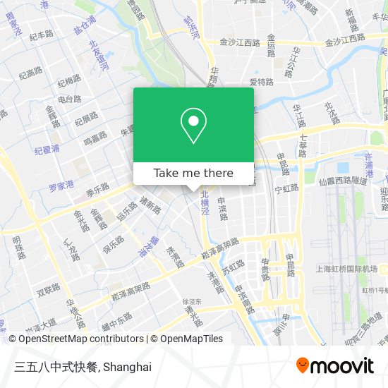三五八中式快餐 map