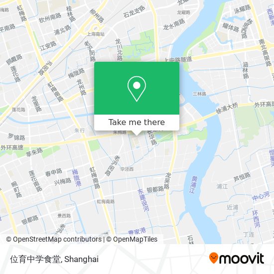 位育中学食堂 map