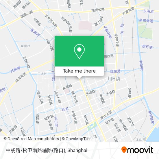 中杨路/松卫南路辅路(路口) map