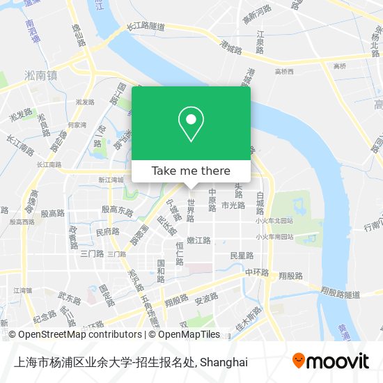上海市杨浦区业余大学-招生报名处 map