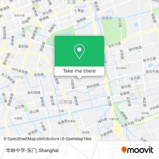 华林中学-东门 map