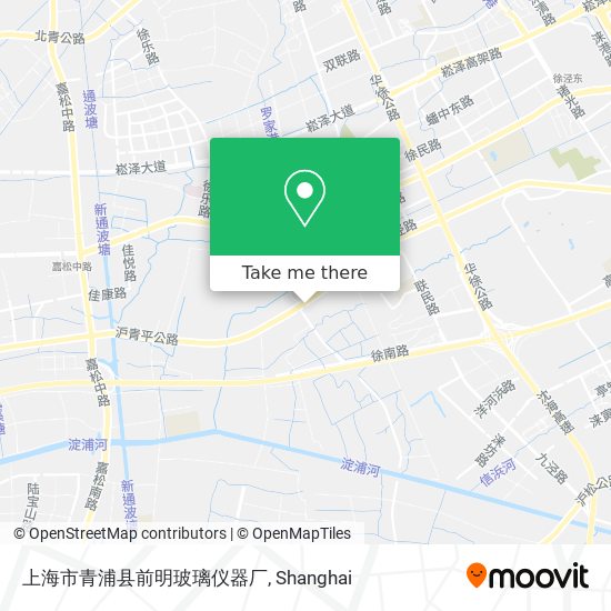 上海市青浦县前明玻璃仪器厂 map