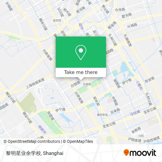 黎明星业余学校 map