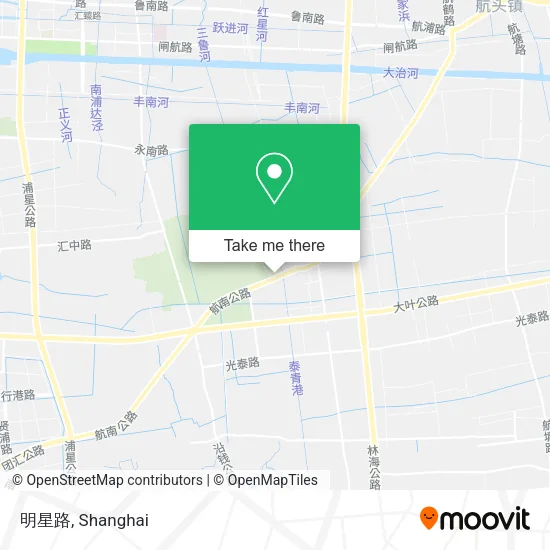 明星路 map