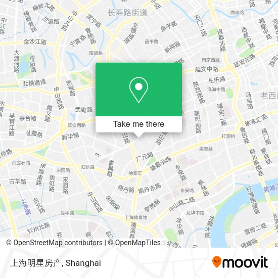 上海明星房产 map