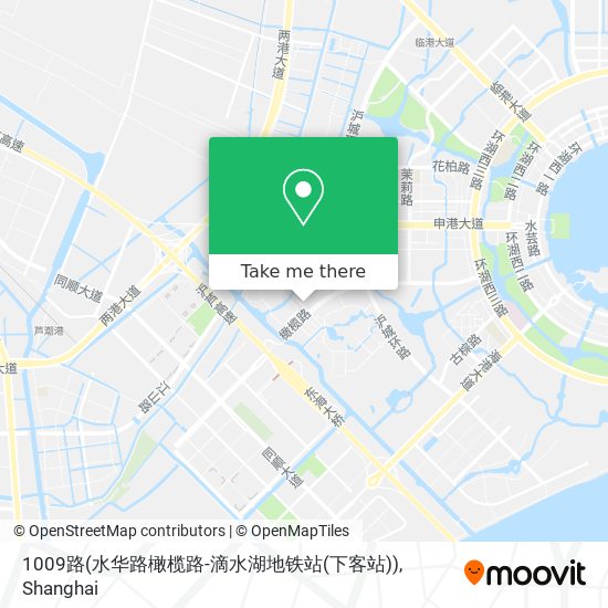 1009路(水华路橄榄路-滴水湖地铁站(下客站)) map