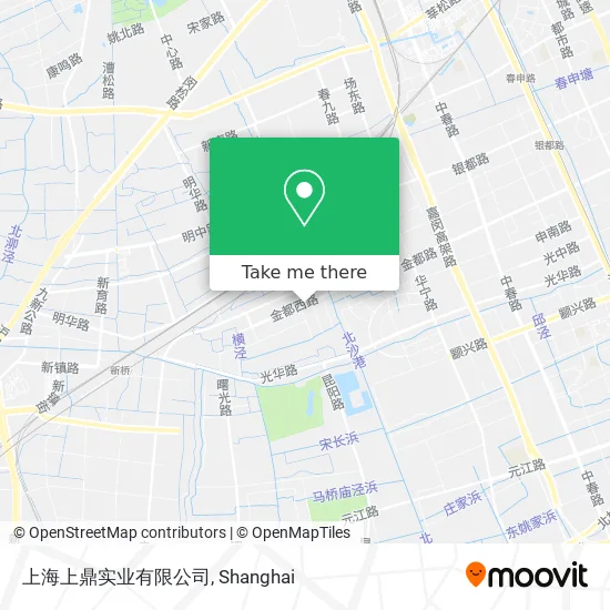上海上鼎实业有限公司 map