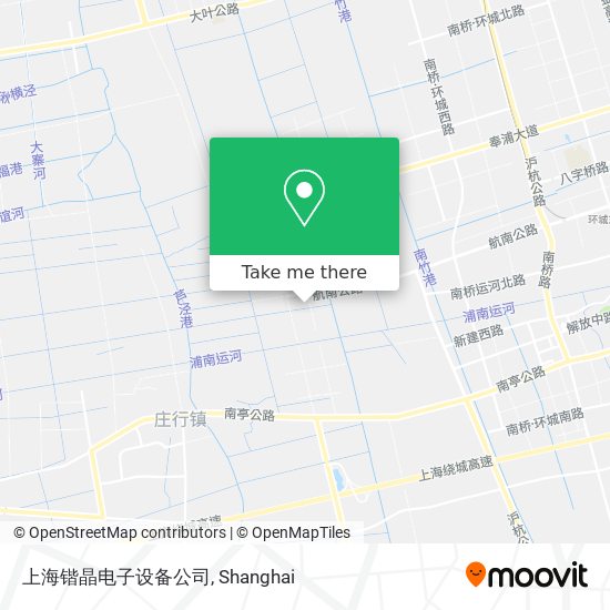 上海锴晶电子设备公司 map