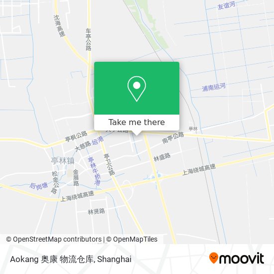 Aokang 奥康 物流仓库 map