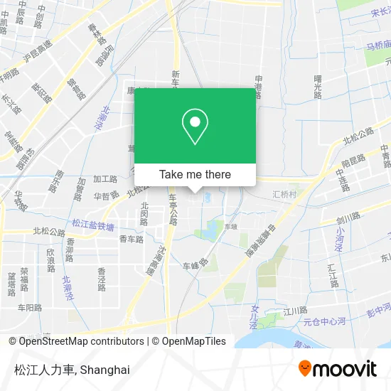 松江人力車 map