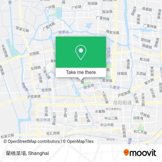 蘭橋菜場 map