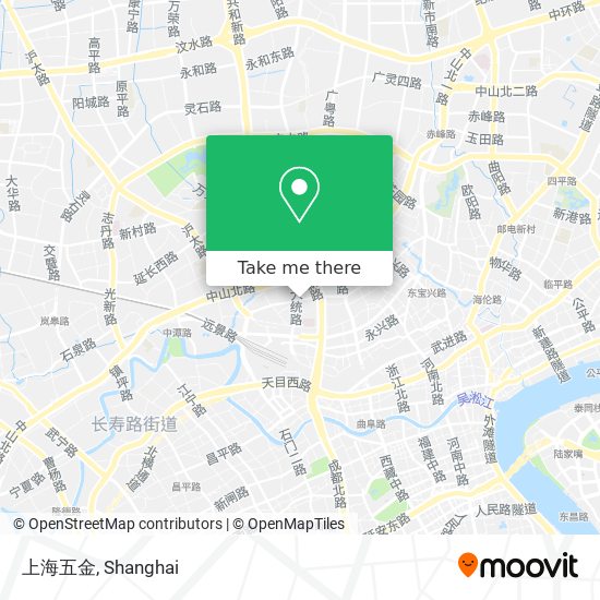 上海五金 map