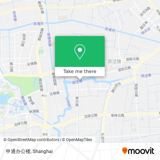 申通办公楼 map
