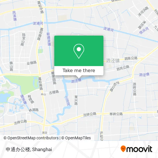 申通办公楼 map