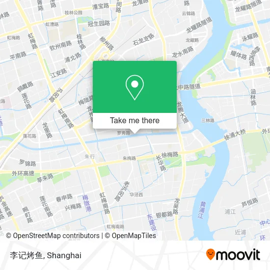 李记烤鱼 map