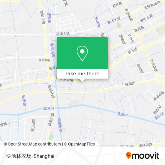 快活林农场 map