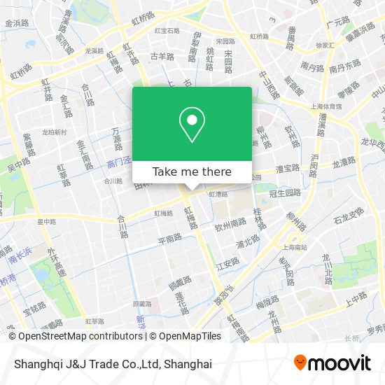 Shanghqi J&J Trade Co.,Ltd map