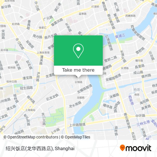 绍兴饭店(龙华西路店) map