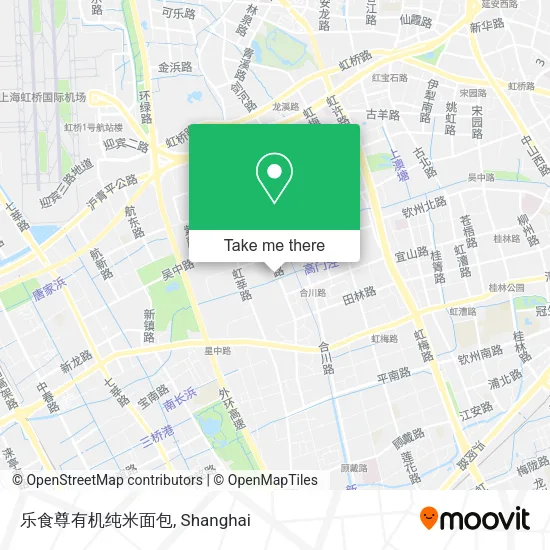 乐食尊有机纯米面包 map