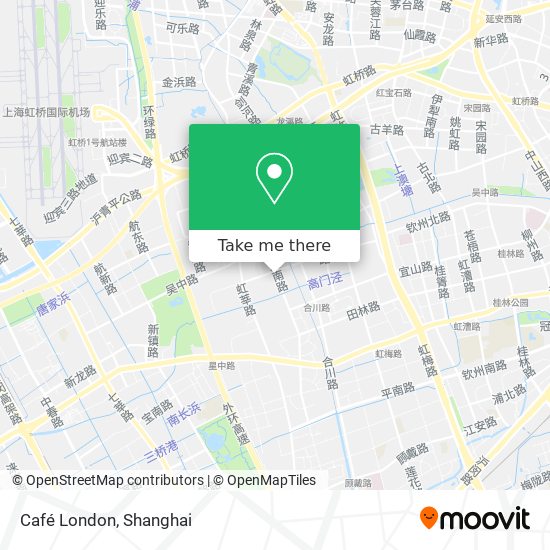 Café London map
