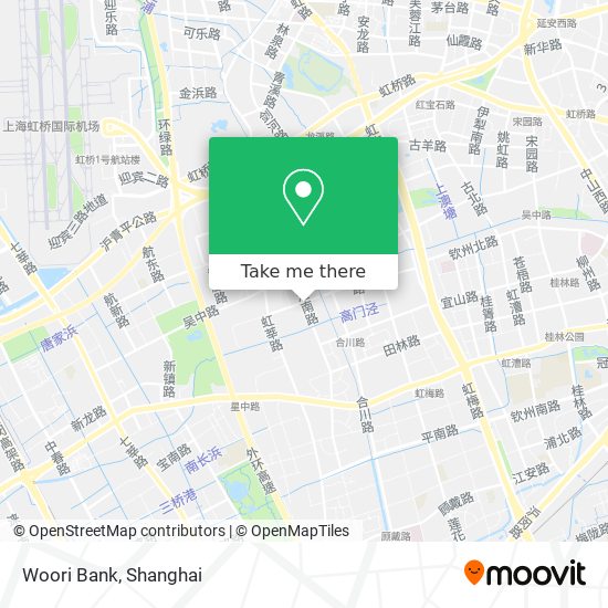 Woori Bank map