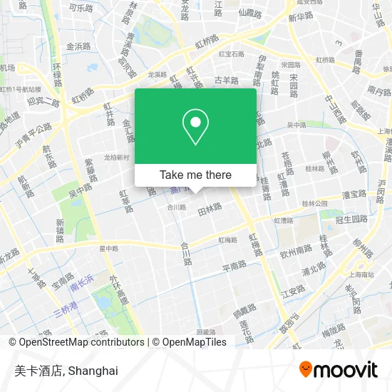 美卡酒店 map