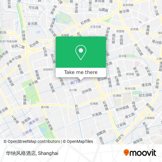 华纳风格酒店 map