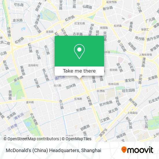 McDonald's (China) Headquarters map